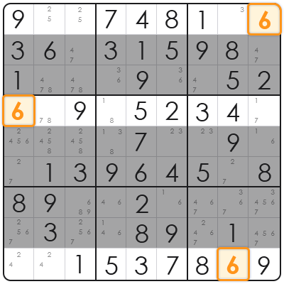 locked candidate sudoku